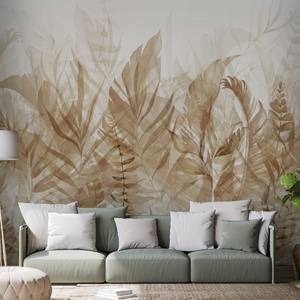 Papier peint intissé Magic Grove Intissé - Marron - 150 x 105 cm