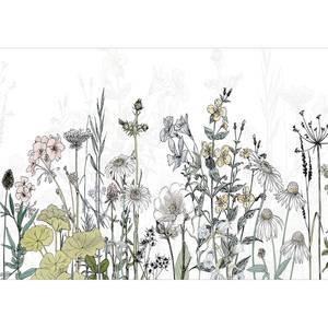 Vlies Fototapete Meadow Of Memories Vlies - Mehrfarbig - 300 x 210 cm