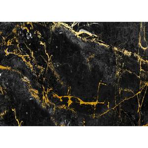 Vlies Fototapete Black Elegance Vlies - Schwarz / Gold - 150 x 105 cm