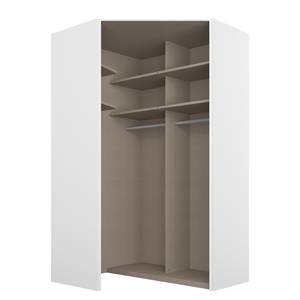 Eckschrank SKØP reflect Alpinweiß - 127 x 236 cm