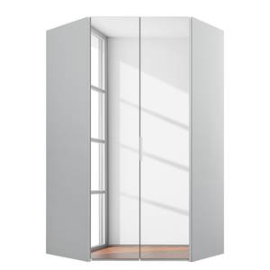 Armoire d’angle SKØP reflect Gris soie - 127 x 222 cm