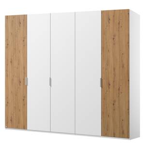 Armoire SKØP pure artisan Blanc alpin / Imitation chêne Artisan - 225 x 222 cm