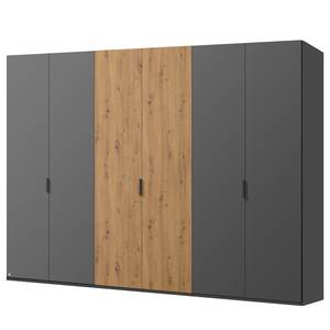 Armoire SKØP pure artisan Graphite / Imitation chêne Artisan - 270 x 222 cm