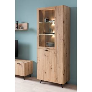 Vitrinenschrank Dorchester Eiche Artisan Dekor