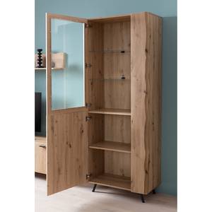 Vitrinenschrank Dorchester Eiche Artisan Dekor