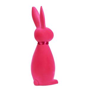 Dekofigur XXL-Hase Polyethylen - Pink