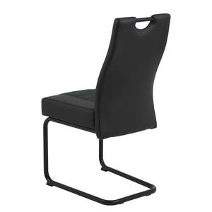 Chaise cantilever Carbonia Noir - Lot de 2