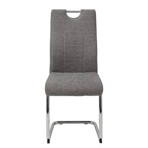 Chaise cantilever La Luna Gris - Lot de 2