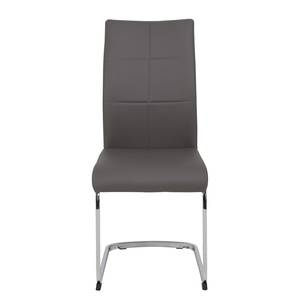 Chaise cantilever Mebane Gris - Lot de 2