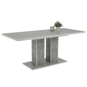 Table Granby (Extensible) Imitation béton / Anthracite