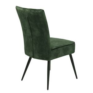 Chaises capitonnées Copine (lot de 2) Vert vintage