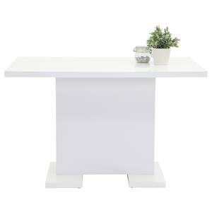 Table Hawick Blanc brillant - Sans rallonge