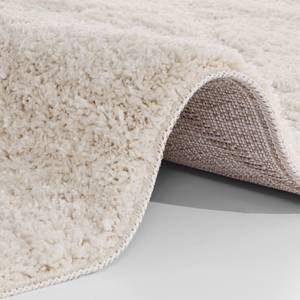 Hochflorteppich Danaki Polypropylen - Creme / Beige - 80 x 150 cm