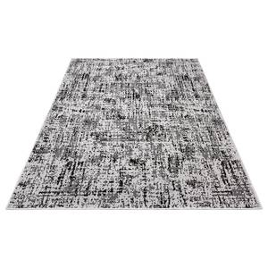 Tapis intérieur / extérieur Willa Polypropylène - Gris clair / Noir - 120 x 170 cm