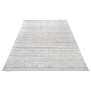 Tapis de couloir Khawa Polypropylène - Crème / Gris