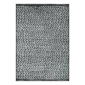 Laagpolig vloerkleed Pangala polypropeen - Antraciet - 194 x 290 cm
