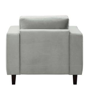 Fauteuil MAISON Tissage à plat - Velours Vaia: Gris clair