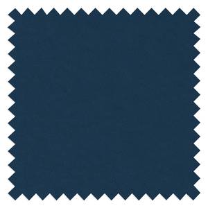 Divano angolare MAISON 2 posti penisola Velluto - Velluto Vaia: blu scuro - Longchair preimpostata a sinistra