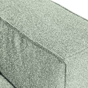 Grand canapé Big Cube Chenille - Tissu Chenille TSE: 606 spearmint - Largeur : 270 cm - Sans coussin