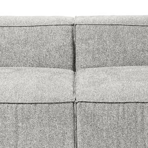 Bigsofa Big Cube Chenille - Chenille TSE: 29 mouse grey - Breite: 300 cm - Ohne Kissen