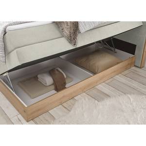 Letto boxspring Stan Grigio