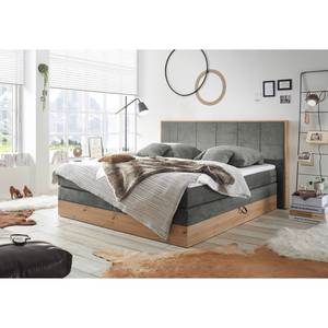 Letto boxspring Stan Grigio scuro