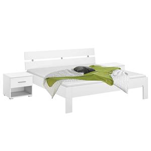 Bedcombinatie Ryba I Wit - Plaatmateriaal - 279 x 88 x 216 cm