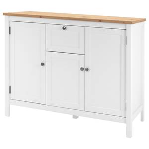 Sideboard Bombita III Weiß / Eiche Artisan Dekor