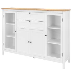 Sideboard Bombita II Weiß / Eiche Artisan Dekor