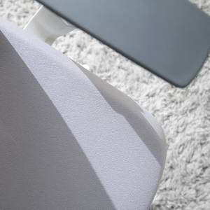 Sedia da ufficio Ross Color grigio pallido/Bianco