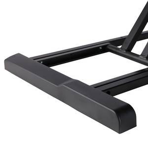 Schreibtischaufsatz Kout Höhenverstellbar - Schwarz