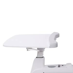 Deskbike Looca in hoogte verstelbaar - kunstleer/metaal - wit