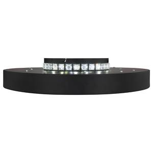 LED-plafondlamp Leanara II acrylglas/ijzer - 1 lichtbron - Zwart - Diameter: 55 cm