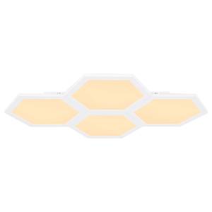 LED-plafondlamp Leanara VII acrylglas/ijzer - 1 lichtbron