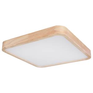 LED-Deckenleuchte Leanara I Acrylglas / Eisen - 1-flammig - Braun - Breite: 55 cm