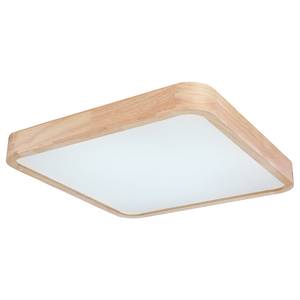 Lampada da soffitto a LED Leanara I Vetro acrilico / Ferro - 1 punto luce - Marrone - Larghezza: 55 cm