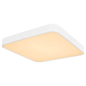 Lampada da soffitto a LED Leanara I Vetro acrilico / Ferro - 1 punto luce - Bianco - Larghezza: 55 cm