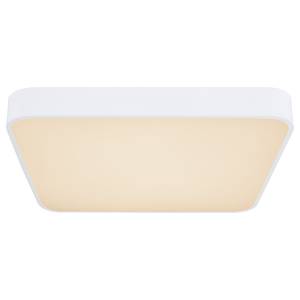 Lampada da soffitto a LED Leanara I Vetro acrilico / Ferro - 1 punto luce - Bianco - Larghezza: 55 cm