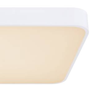 Lampada da soffitto a LED Leanara I Vetro acrilico / Ferro - 1 punto luce - Bianco - Larghezza: 55 cm