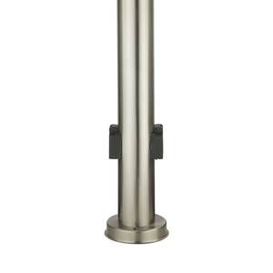 Outdoorlamp Boston I acrylglas/roestvrij staal - 1 lichtbron - Hoogte: 110 cm