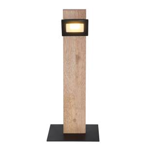 LED-tafellamp Joya ijzer/massief eikenhout - 1 lichtbron - Zwart