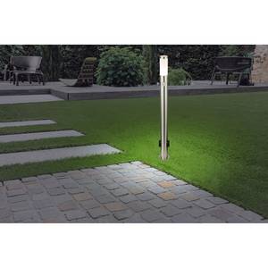 Illuminazione per esterni Boston II Vetro acrilico / Acciaio inox - 1 punto luce - Altezza: 110 cm