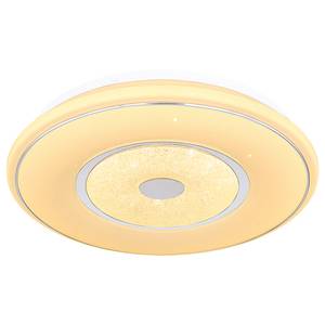 LED-plafondlamp Renny acrylglas/ijzer - 1 lichtbron - Diameter: 40 cm