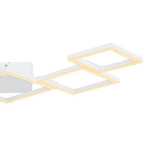 LED-plafondlamp Kurio II acryl/ijzer - 1 lichtbron - Wit