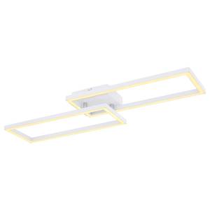 Lampada a LED da soffitto Tatjana Vetro acrilico / Ferro - 1 punto luce - Bianco