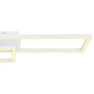 LED-Deckenleuchte Tatjana Acrylglas / Eisen - 1-flammig - Weiß