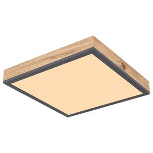 Lampada da soffitto a LED Doro III Acrilico / Alluminio - 1 punto luce - Larghezza: 30 cm