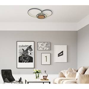 LED-plafondlamp Nirra I acryl/ijzer - 1 lichtbron