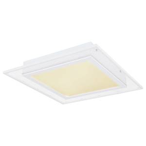 Lampada da soffitto a LED Samy Vetro acrilico / Ferro - 1 punto luce - Larghezza: 40 cm