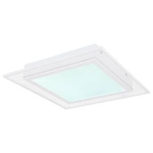 Lampada da soffitto a LED Samy Vetro acrilico / Ferro - 1 punto luce - Larghezza: 40 cm